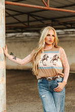 Load image into Gallery viewer, LARIAT LACE L/S *DUSTY ROSE: XL