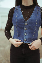 Load image into Gallery viewer, Pecos Queen Denim Vest