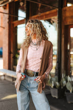 Load image into Gallery viewer, LARIAT LACE L/S *DUSTY ROSE: M
