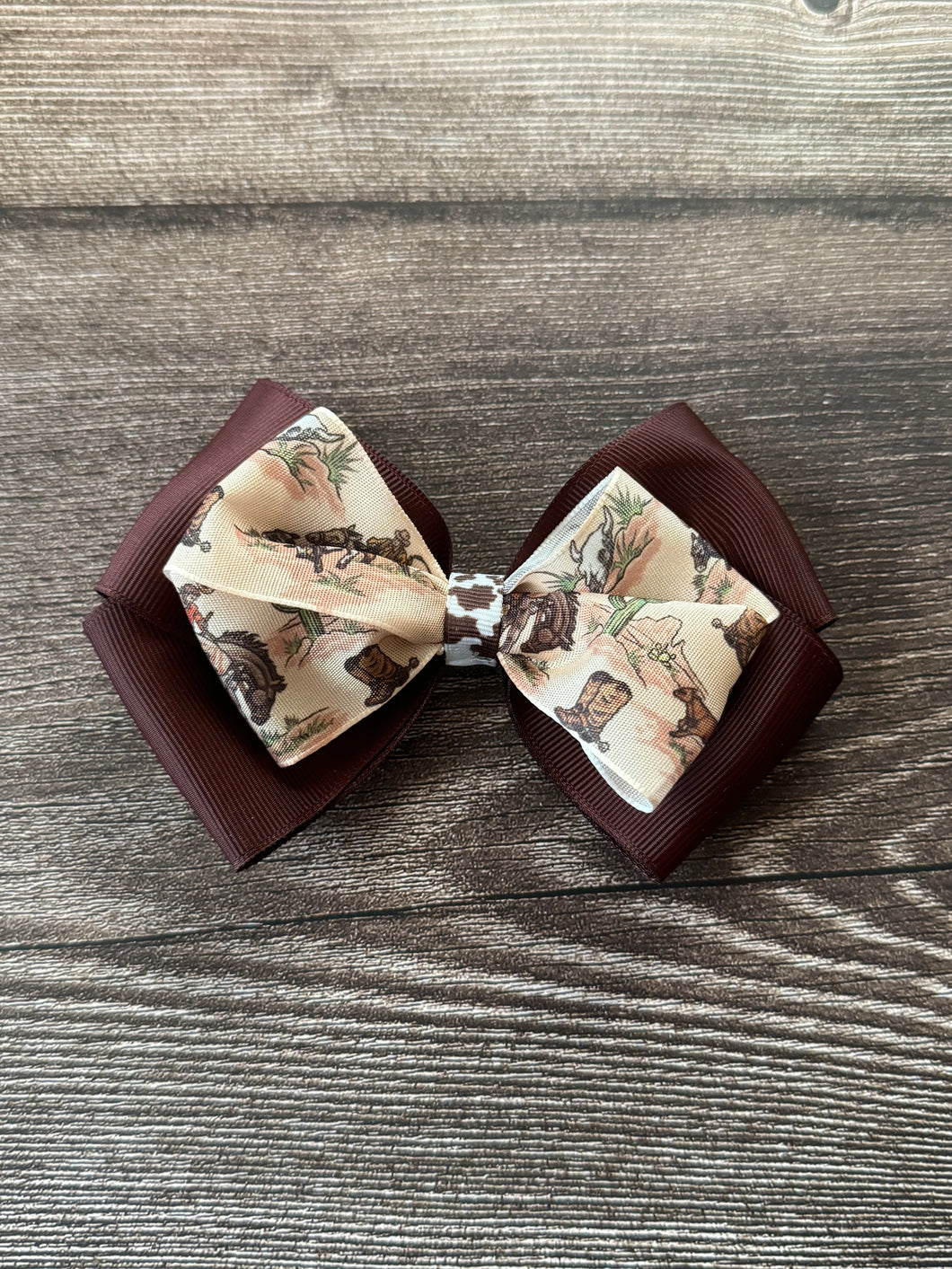 Kids western hair bows - 2 options