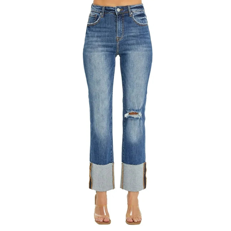 Risen High Rise Denim