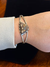 Load image into Gallery viewer, Rhyolite and Sterling Silver Cuff
