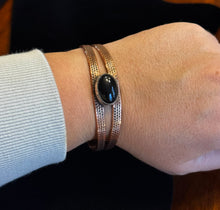 Load image into Gallery viewer, Copper and Onyx Bracelet
