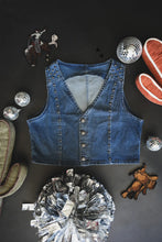 Load image into Gallery viewer, Pecos Queen Denim Vest
