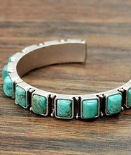 Load image into Gallery viewer, Turquoise Cuff Bracelet
