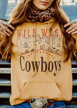 Load image into Gallery viewer, Wild West cowboys western hoodie sweatshirt
