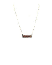 Load image into Gallery viewer, Western Dainty Bar Necklace
