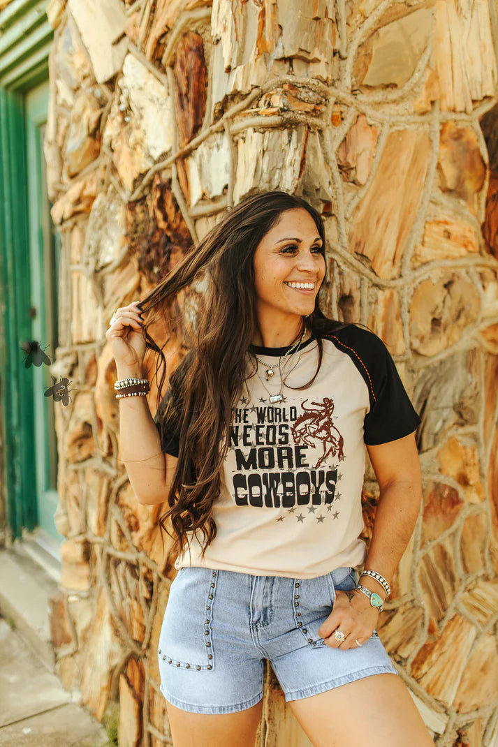 The World Needs More Cowboys Tee