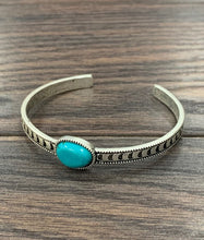 Load image into Gallery viewer, Turquoise Cuff Bracelet
