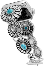 Load image into Gallery viewer, Concho Flower Watch Band
