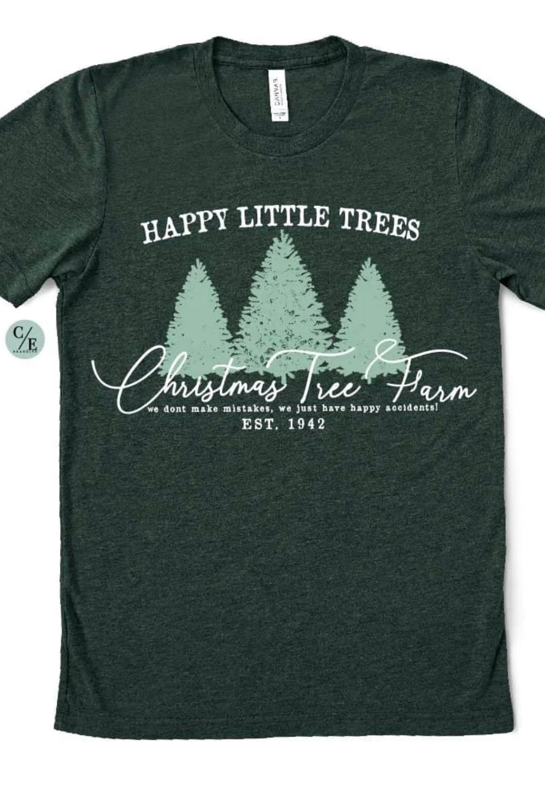 Happy Little Trees Tee