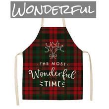 Load image into Gallery viewer, Holiday Aprons - 3 options
